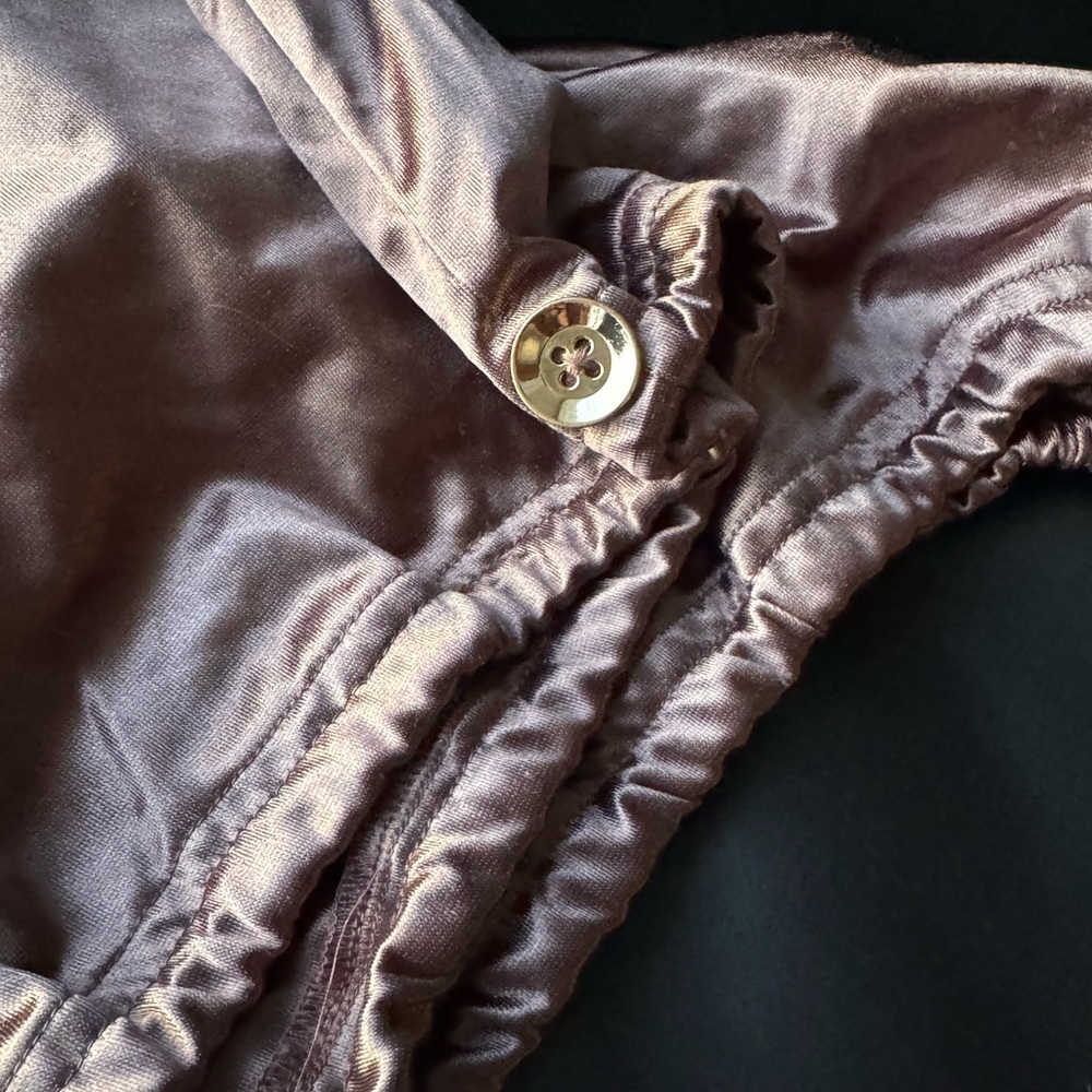 Mauves Ultra-Lite All Satin Hair Wrap - Woodrose - Picture 5 of 6